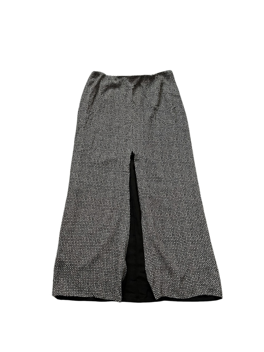 Banana Republic Size Large Silk Slip Midi Skirt Office Siren Avant Garde